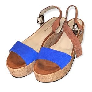 BCBG Maxzaria platform sandals